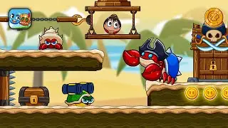 Ball V - Red Boss Challenge The Ultimate Bounce Ball Challenge! Gameplay ( Android,ios ) Games