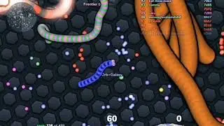 I Found A FAKE Frontier Bot In Slither Io #shorts #slitherio #fakebot