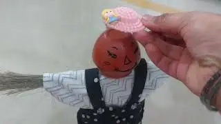 scare crow making | diy scare crow craft for garden | easy craft | how to make scare crow at home