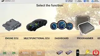 MRPPad - Program 35160D0WT Dashboard changing the original eeprom with 35160 EMULATOR