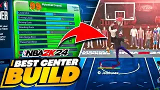 NBA 2K24 BEST CENTER BUILD! EN İYİ CENTER BUİLD!