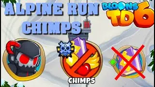 BTD6 - Alpine Run - CHIMPS (easy solution)