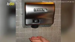 Scientists Say Hand Dryers Spread Five-Times the Bacteria and Should be 'Banned'