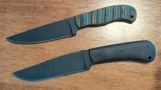Winkler Field Knife Compared with Case-Winkler Skinner