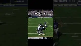L2 + R2 speed boost is all you need in Madden 26🤯🤯🤯 No need for Right stick🎮 #madden26