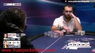 Unbelievable Poker Hand at EPT 2015 Heads up