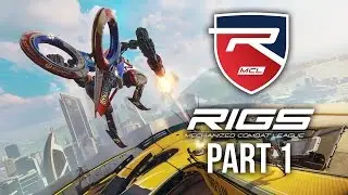 RIGS Gameplay Walkthrough Part 1 - ONLINE MULTIPLAYER VR (Playstation VR) #RIGS