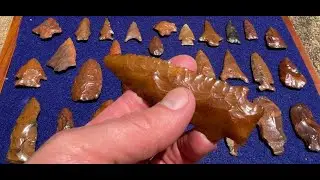 My 2024 Georgia Arrowhead Collection #nativeamericanartifacts #personalfinds