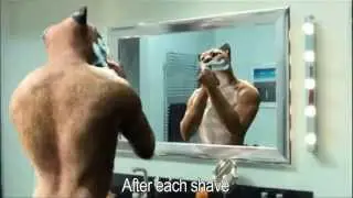 Gay Cat Man Orangina commercial in France