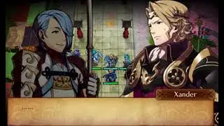 Fire Emblem Fates - Shigure & Xander conversation - Hoshidan Festival of Bonds DLC