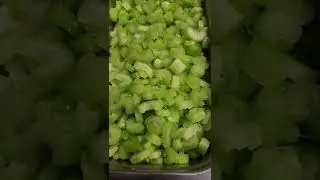 Diced celery #shorts