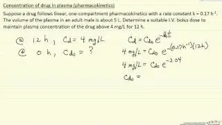 Pharmacokinetics: Determining Dosage (Bio)