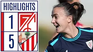 GRANADA CF 1 - 5 ATHLETIC CLUB | RESUMEN LIGA F MOEVE