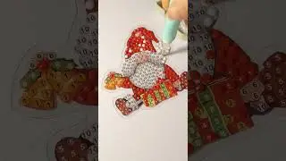 Diamond Painting Art Santa Claus || Sparkling DIY Ideas for Christmas &nbsp;🎅✨ #kawaii #diy