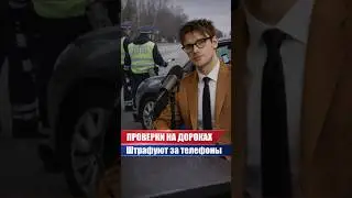 Увеличили штрафы за телефон за рулём #новости #закон #штрафы