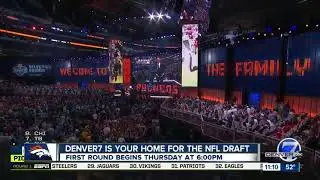 NFL Draft will air Thursday at 6 p.m. on Denver7