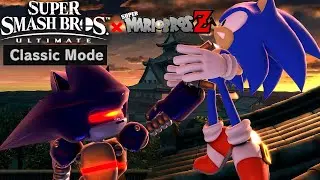 Super Smash Bros. Ultimate - Mecha Sonic Classic Mode Gameplay [MOD]