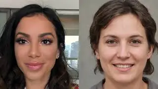 Editing Anitta's Face With AI (StyleGAN2)