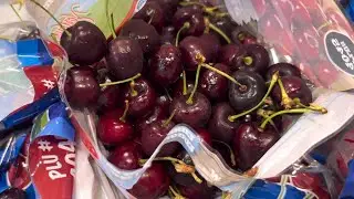 চেরি ফল । Grocerie Shops | Toronto City, Canada🇨🇦