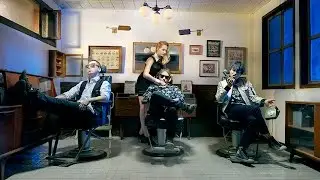 Rock Band 'Galaxy Express' Photo shoot Behind