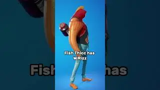Fish Thicc has W Rizz in the new Fortnite season #shorts #fortnite