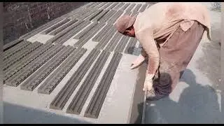 How To Make Moulding Cement Border| Moulding Design| #amazingworks