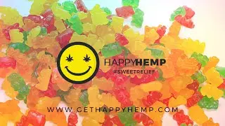 Happy Hemp - Squishing CBD Gummies, #sweetrelief
