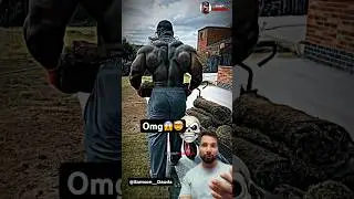 Bodybuilder Goes FULL HULK Mode 🤯🔥..#hulk #bodybuilder #life #muscle #beast #monster #strength