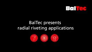 Radial riveting applications by BalTec | Aplica&ccedil;&otilde;es com Rebitadeira Radial BalTec
