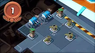 Боевые корабли Boom Beach на уровне 1...