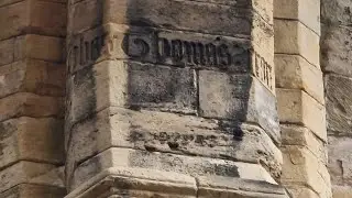 IS THOMAS THE RHYMERS NAME AT JEDBURGH ABBEY ?