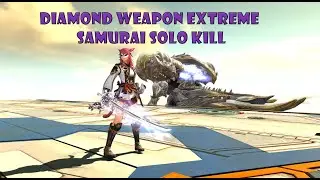 FFXIV- Diamond Weapon Extreme solo kill | SAM POV | Patch 7.21