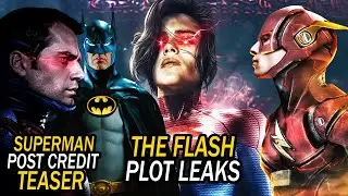 The Flash FULL PLOT LEAK | SUPERMAN Is ALIVE Post Credit Scene | ZOD KILLS Supergirl | CRISIS