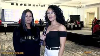 2021 IFBB New York Pro Athletes Check-In Interview With Calysta Cornell