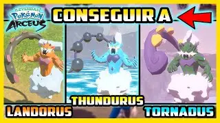 ★COMO CONSEGUIR A LANDORUS, THUNDURUS Y TORNADUS FACIL Y RAPIDO - POKEMON LEGENDS ARCEUS★