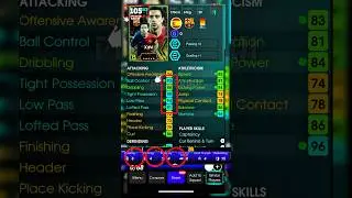 BEST TRAINING FOR XAVI 105 LEVEL #efootball #xavi #training