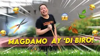 GANITO MAG MAINTAIN NG GARDEN SA BEKS BATTALION HOUSE  | DIVINE TETAY