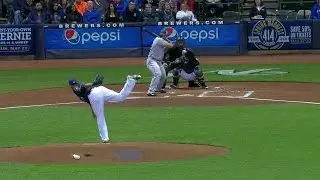 SD@MIL: Peralta retires Wallace on a called strike