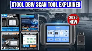 XTOOL D8W Scan Tool Explained &ndash; Wireless Bidirectional OBD2 Diagnostic!