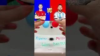Messi or Ronaldo? Only True Fans Can Choose! ⚽👑|#food #ronaldo #viral