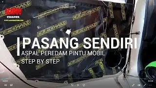 PASANG SENDIRI ASPAL AUTOMAT PEREDAM SUARA MOBIL AYLA AGYA