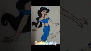 Jasmine drawing #disney #art