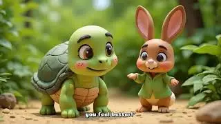 Turtle's Jungle Journey #AnimalAdventure #FriendshipGoals #KidsContent