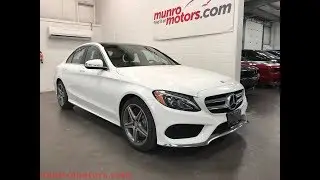 2015 Mercedes C300  SOLD SOLD SOLD 4Matic Designo AMG Sport Package Munro Motors
