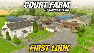 Загородный парк &laquo;Корт-Фарм&raquo; | Farming Simulator 22 | Первый взгляд