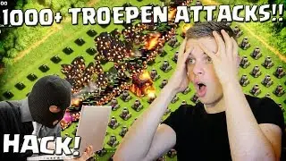 1000+ TROEPEN ATTACKS IN CLASH OF CLANS!! NEDERLANDS