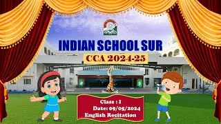 CCA 2024 - English Recitation  Class 1
