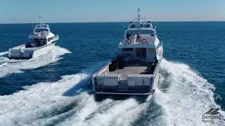 Holdfast and Force of Nature - 26 and 22.4 metre lobster fishing boats by Dongara Marine