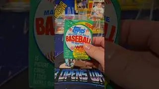 1984 Topps Baseball Cards Wax Pack Opening #sportscollectibles #baseball