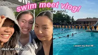 what really happens at a swim meet (my first IM)
